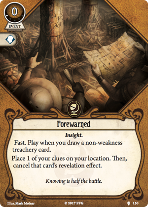 Forewarned