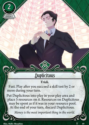 Duplicitous